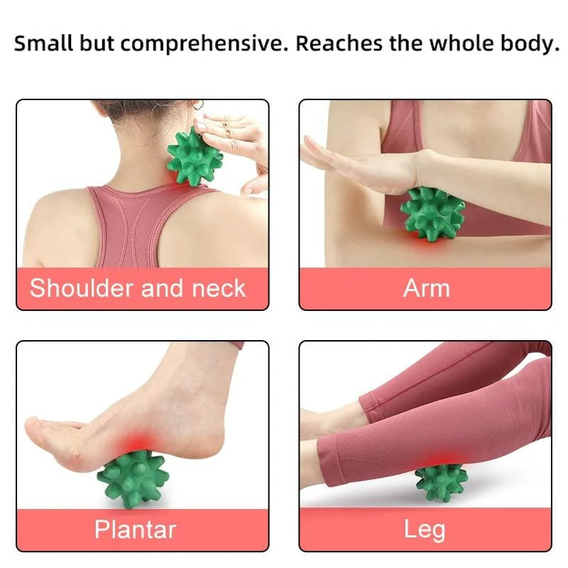 Handheld Hedgehog Massage Ball For Plantar Relaxation