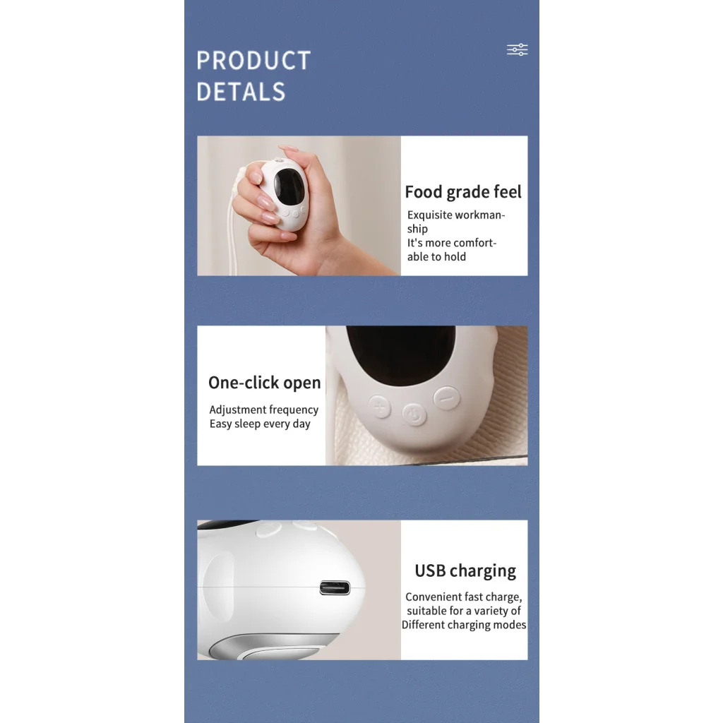 Handheld Microcurrent Sleep Aid Device - USB Rechargeable