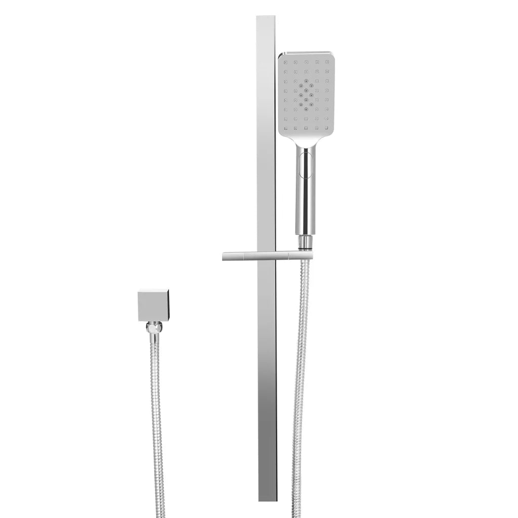 Silver shower head for bathroom shower fittings