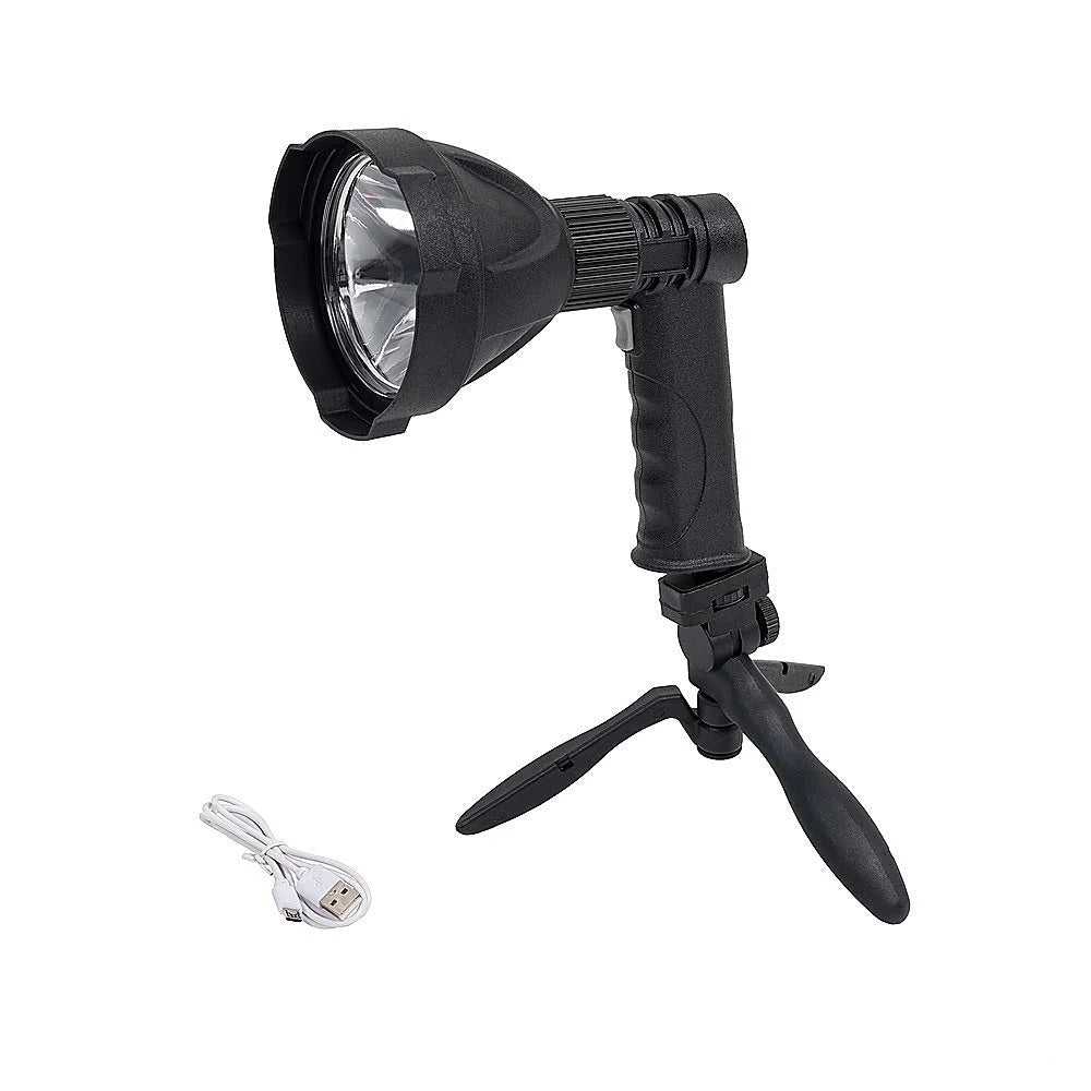 Handheld Spot Light 10W Rechargeable LED Hunting Shooting