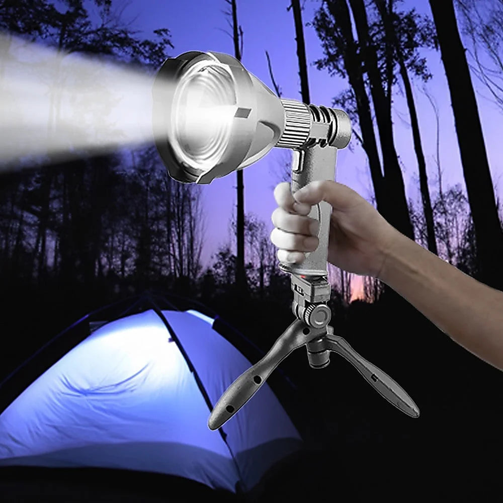 Handheld Spot Light 10W Rechargeable LED Hunting Shooting