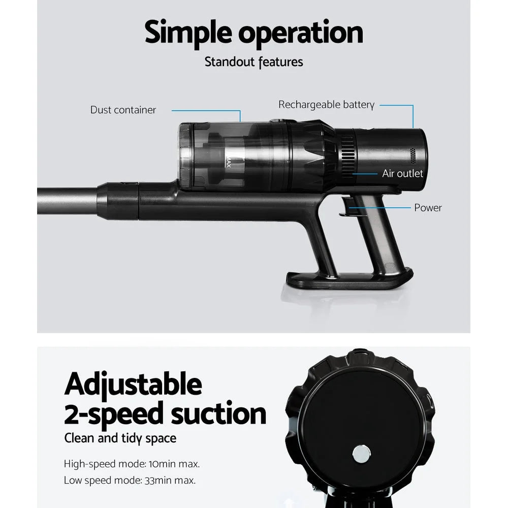 Handheld Vacuum Cleaner Brushless Cordless Bagless Stick