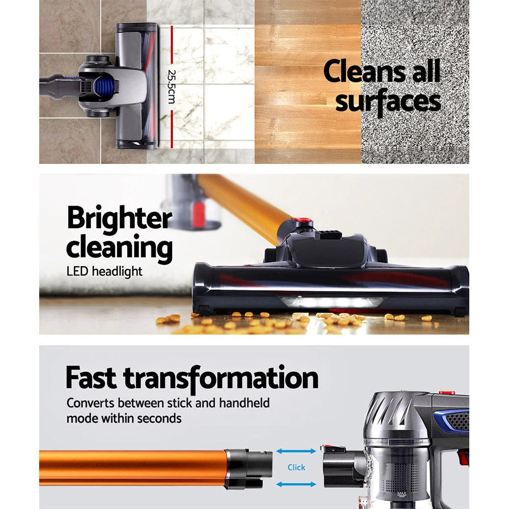 Handheld Vacuum Cleaner Cordless Stick Handstick Car Vac