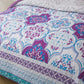Handsome Quilted Bedspread & Pillowcases Set - Strong