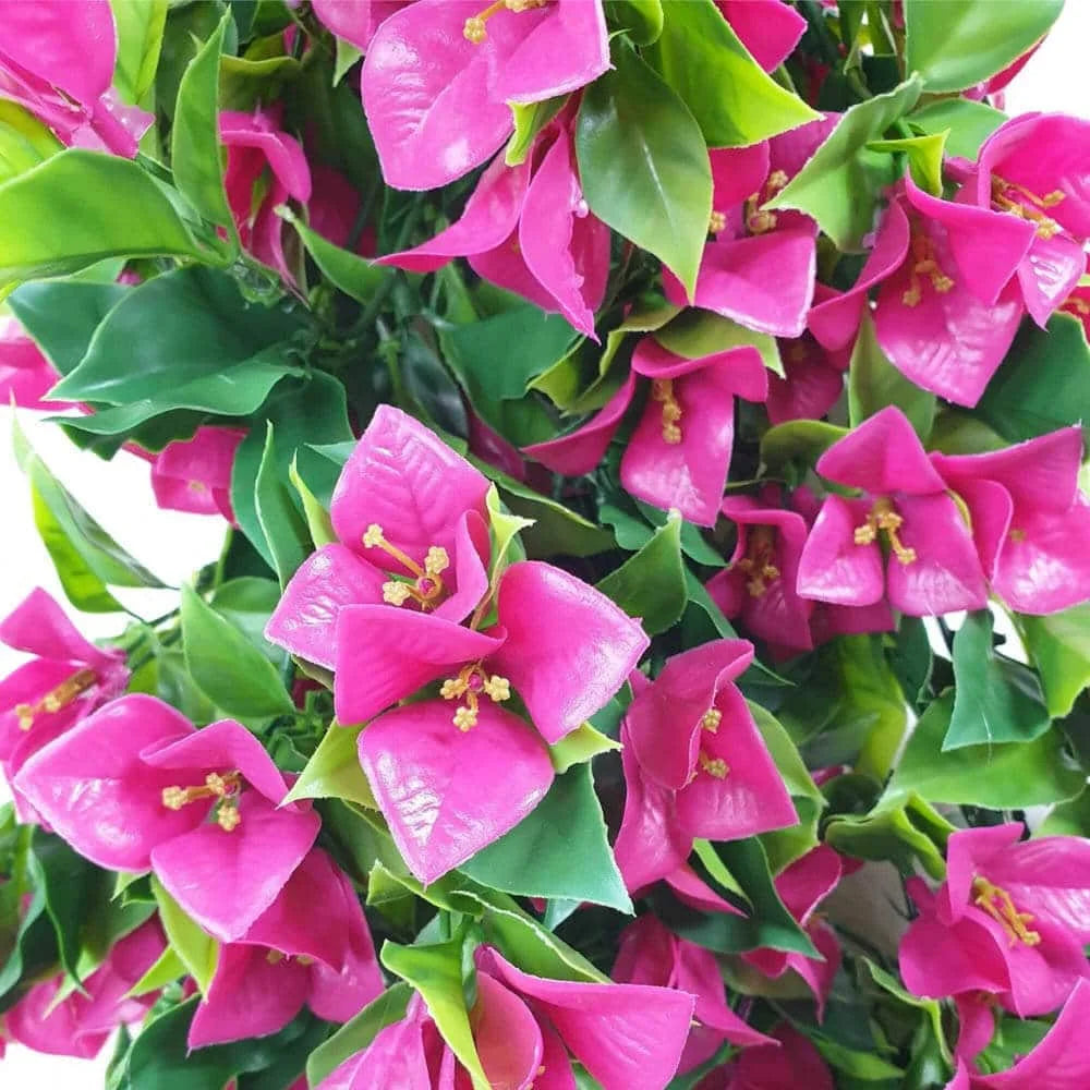 Hanging Artificial Bougainvillea Plant (Pink / Lilac) UV