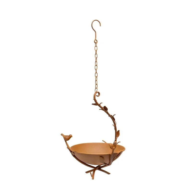 Hanging Birdfeeder On Branch w 2 Birds 51cm - Pet Care >