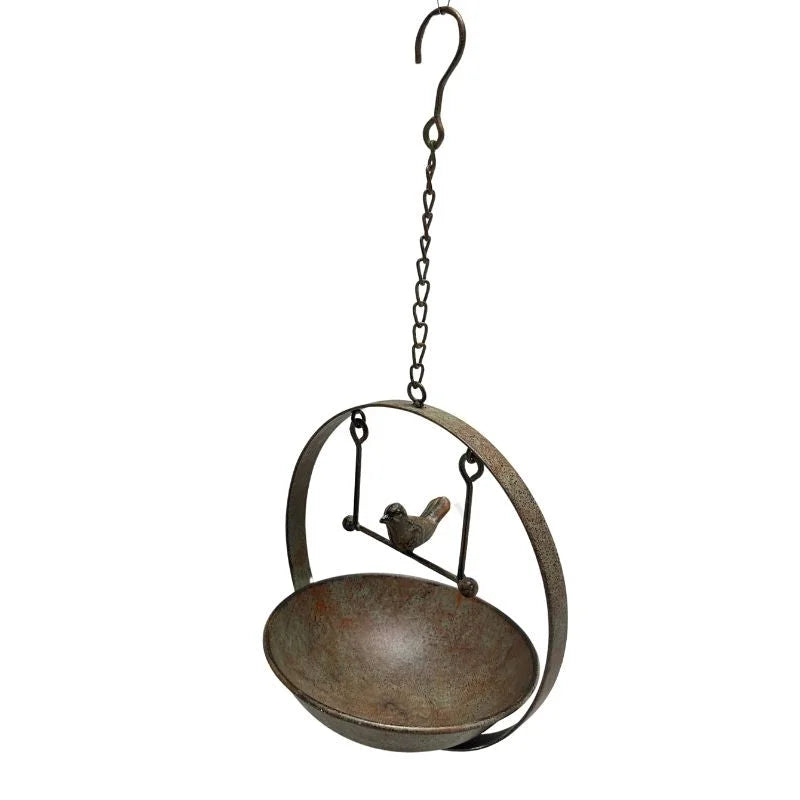 Hanging Birdfeeder w Bird on Swing 48cm - Pet Care > Bird >