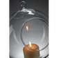 Hanging Clear Glass Ball Tealight Candle Holder Set of 4