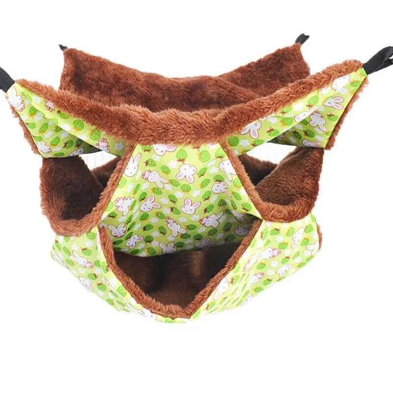 Hanging Hammock Nest Bed for Hamster Guinea Pig Ferret Rat