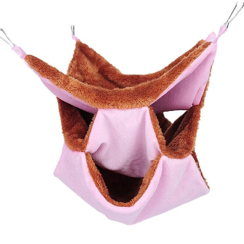 Hanging Hammock Nest Bed for Hamster Guinea Pig Ferret Rat
