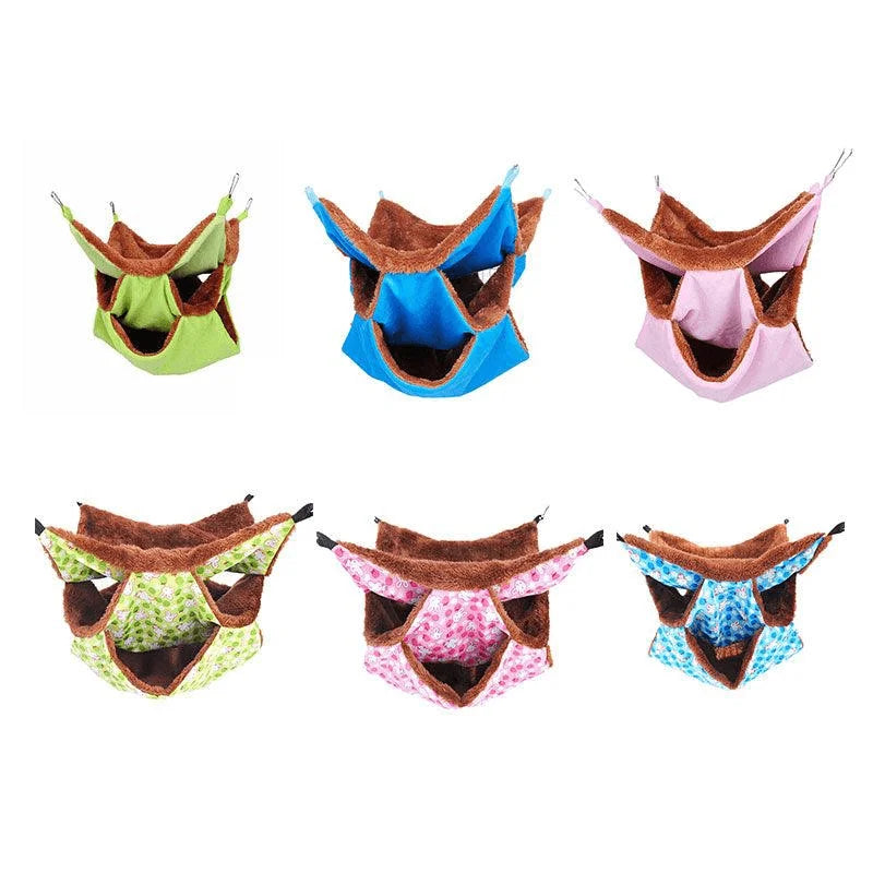 Hanging Hammock Nest Bed for Hamster Guinea Pig Ferret Rat