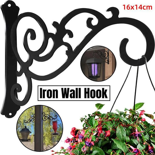 Hanging Plant Holder Iron Hooks Outdoor Planter Hanger
