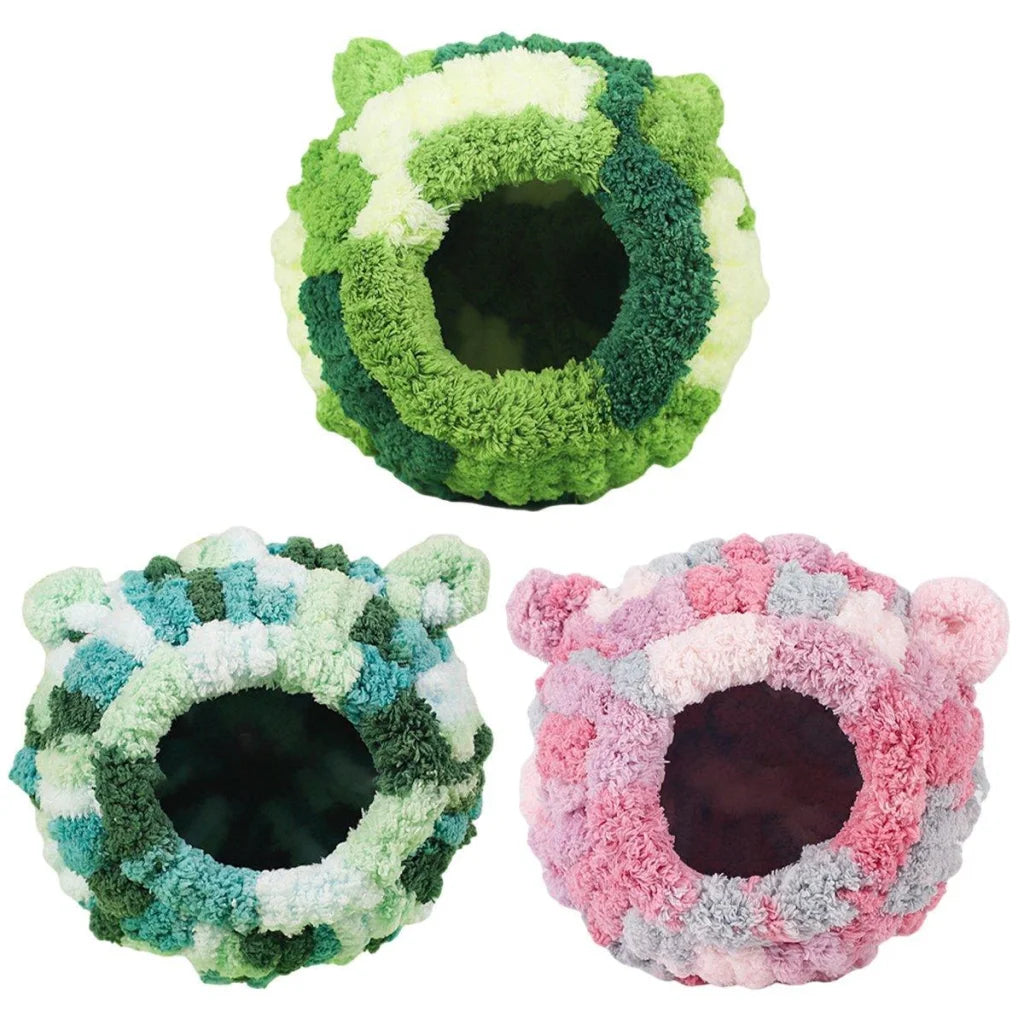 Hanging Warm Cotton Nest Hammock Cozy Bed for Parrots