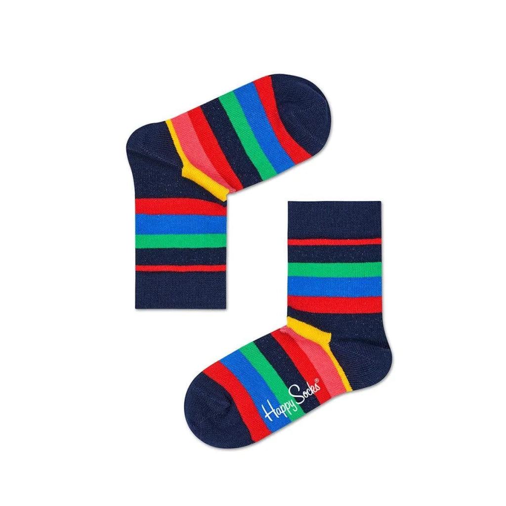 Happy Sock Kids Stripe SockSize 2-3Yrs-1973194224497201152