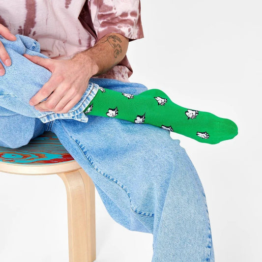 Happy Socks adult Dog Sock Size 41-46-1973194222597181441