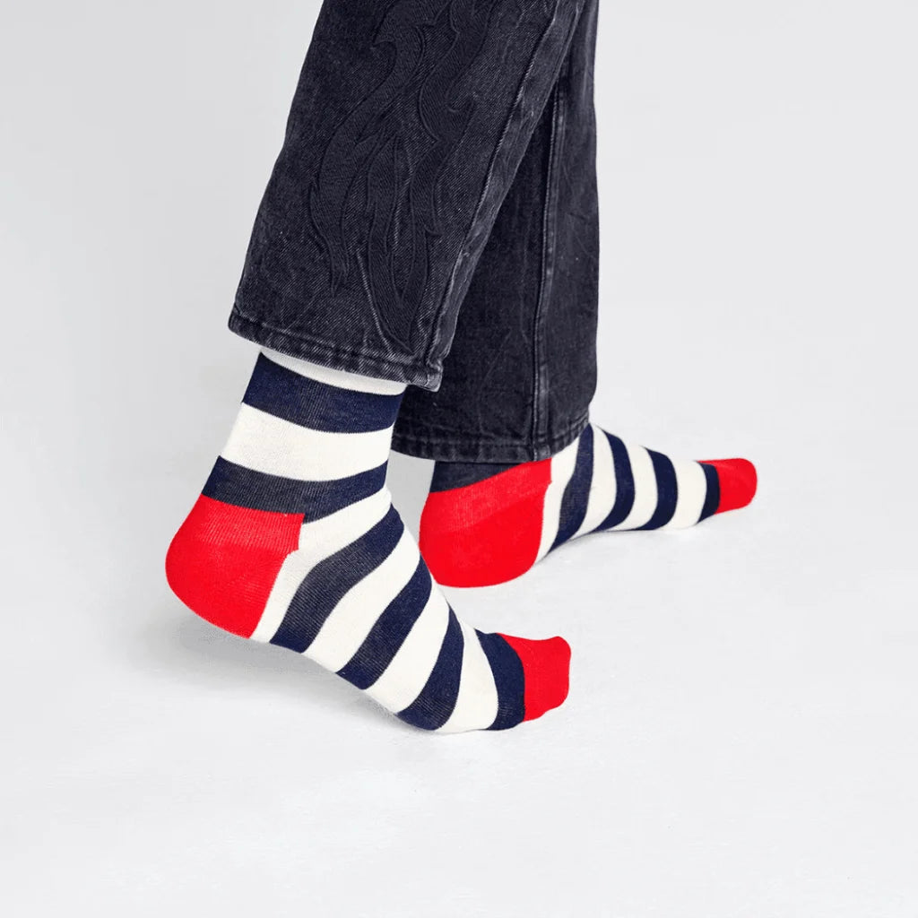 Happy Socks adult Stripe Sock Size 36-40-1973194222249054210