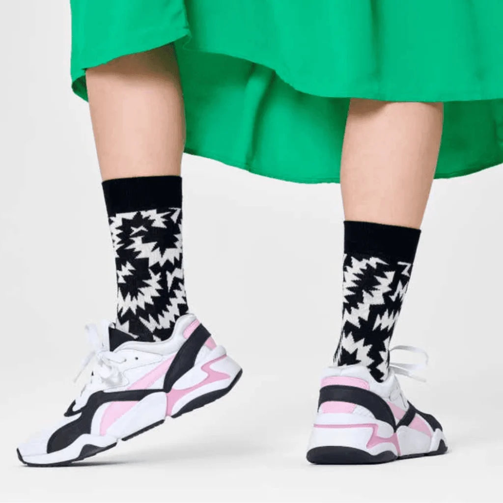 Happy Socks adult Zig Zag Sock Size 36-40-1973194222085476353