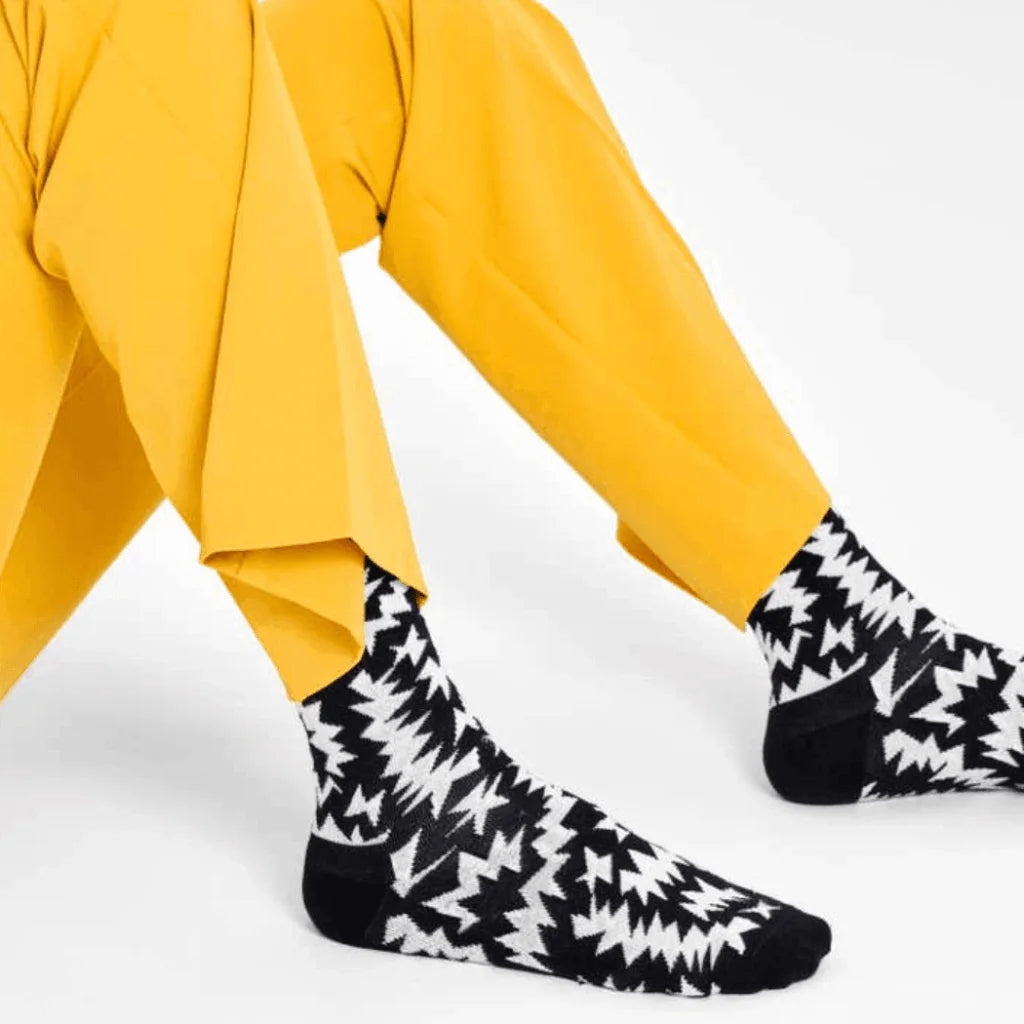 Happy Socks adult Zig Zag Sock Size 36-40-1973194222085476354