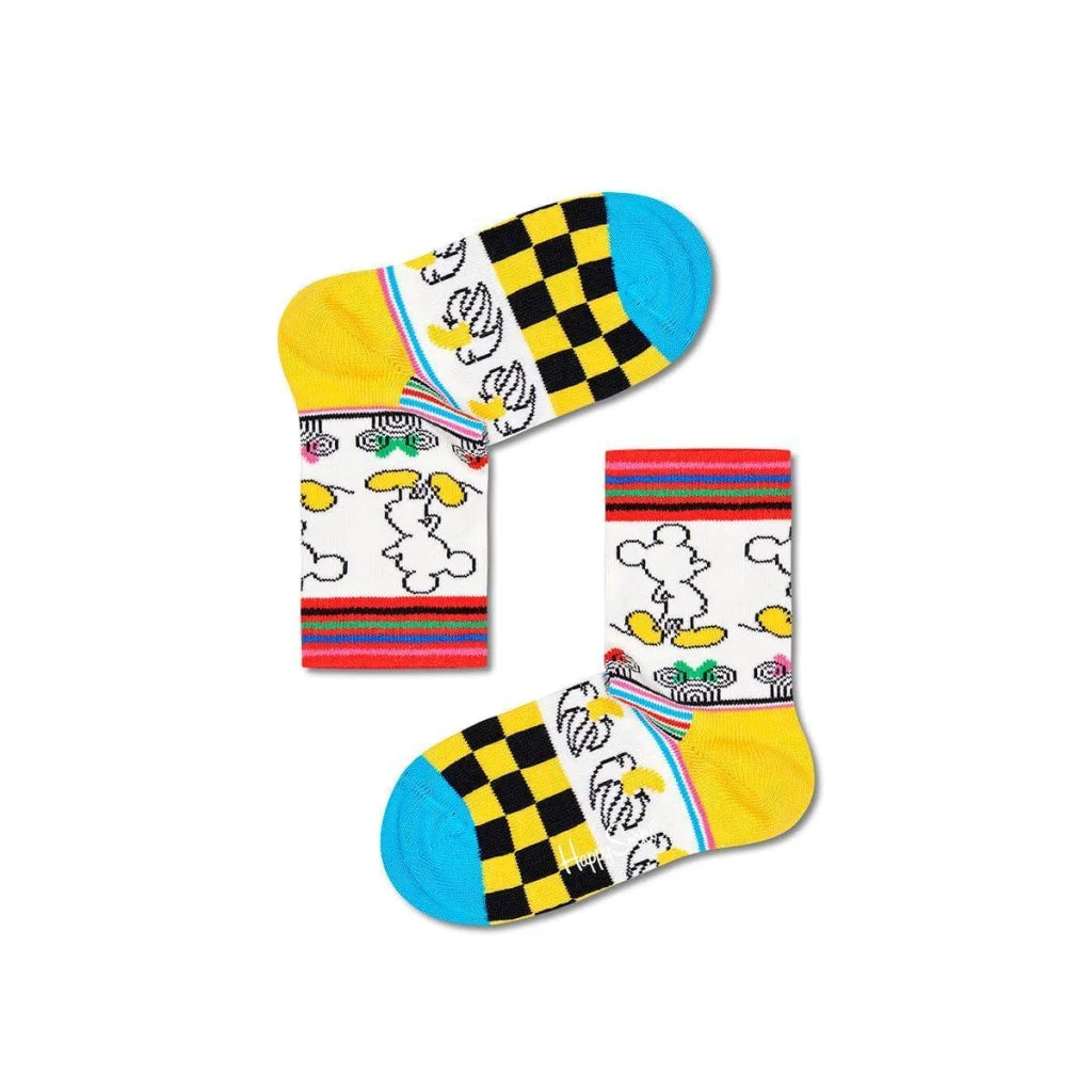 Happy Socks Disney Kids Sunny Sketch Sock  Size 4-6Yrs-1973194223331184640