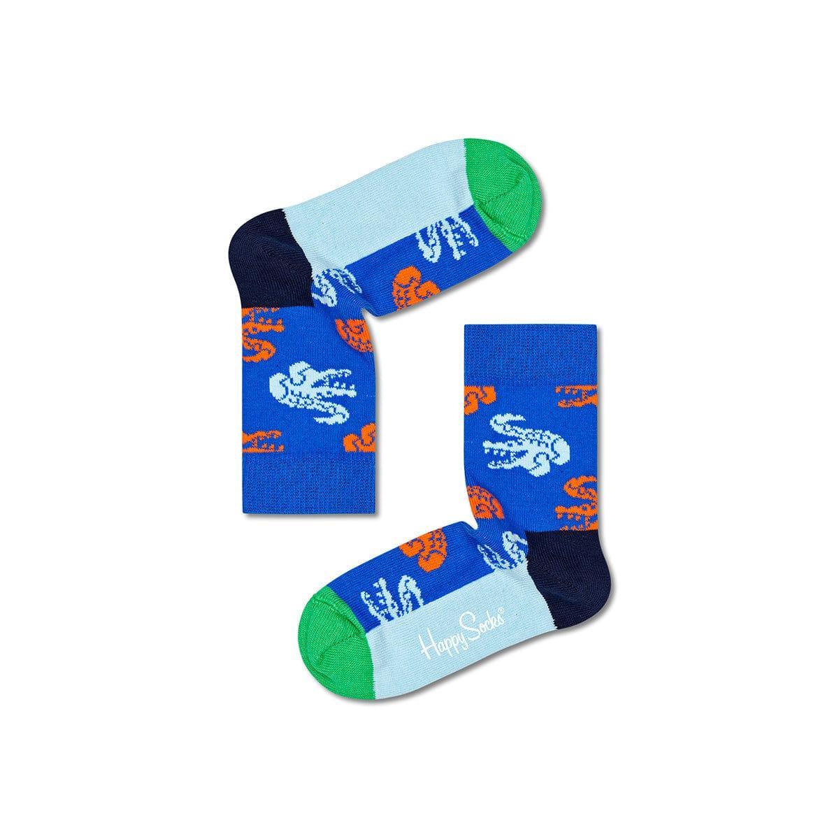 Happy Socks Kids Crocodile 2-3Yrs