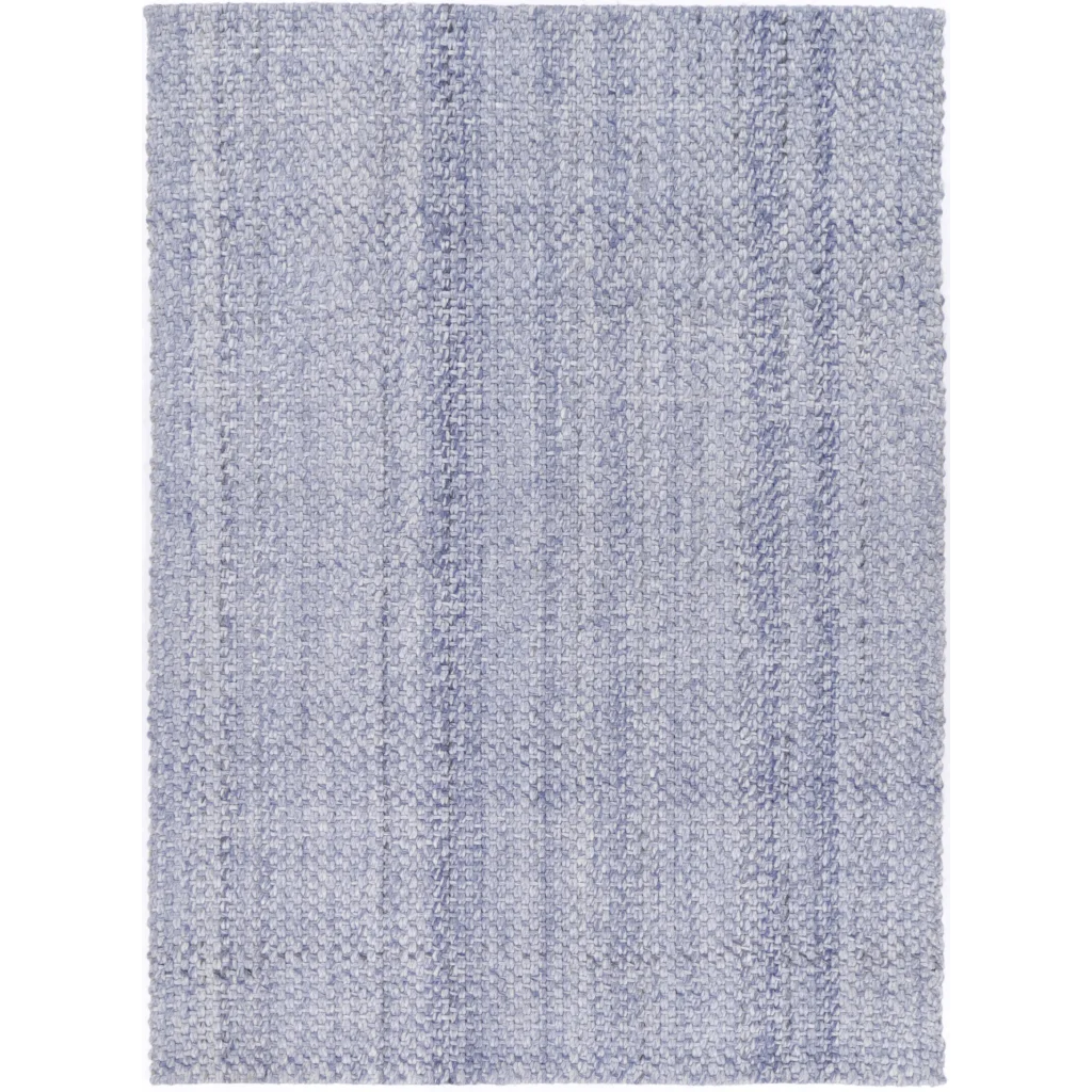 Harlow Chignon Blue Wool Blend Rug - 160x230 - Home & Garden