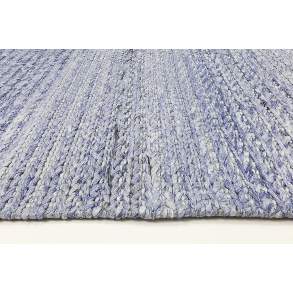 Harlow Cue Blue Wool Blend Rug - 200x290 - Home & Garden