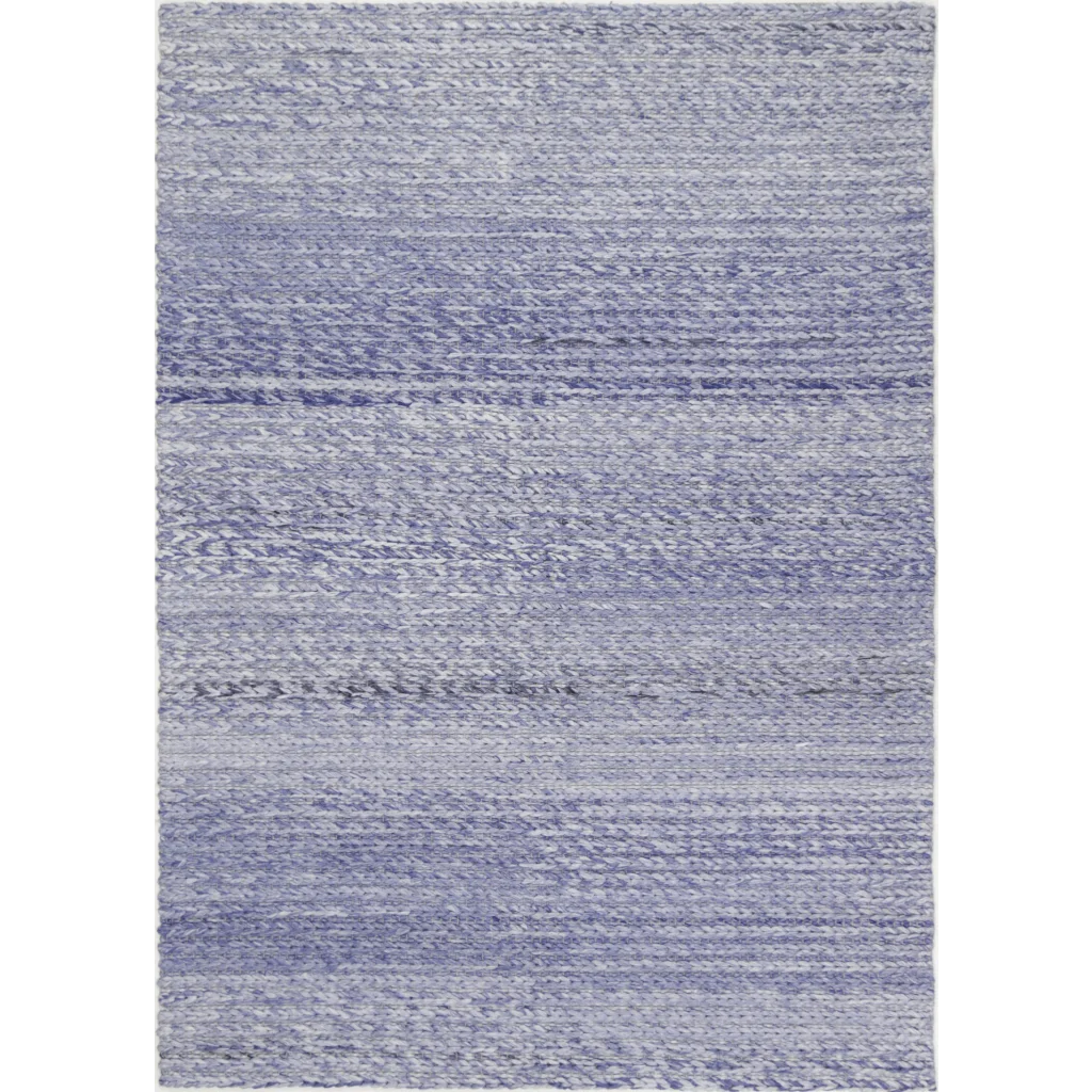 Harlow Cue Blue Wool Blend Rug - 240x330 - Home & Garden