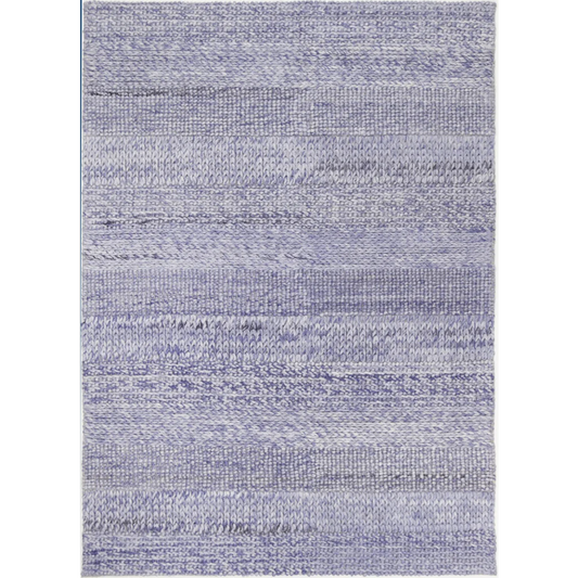 Harlow Grace Blue Wool Blend Rug - 200x290 - Home & Garden