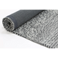 Harlow Grace Charcoal Wool Blend Rug - 200x290 - Home &