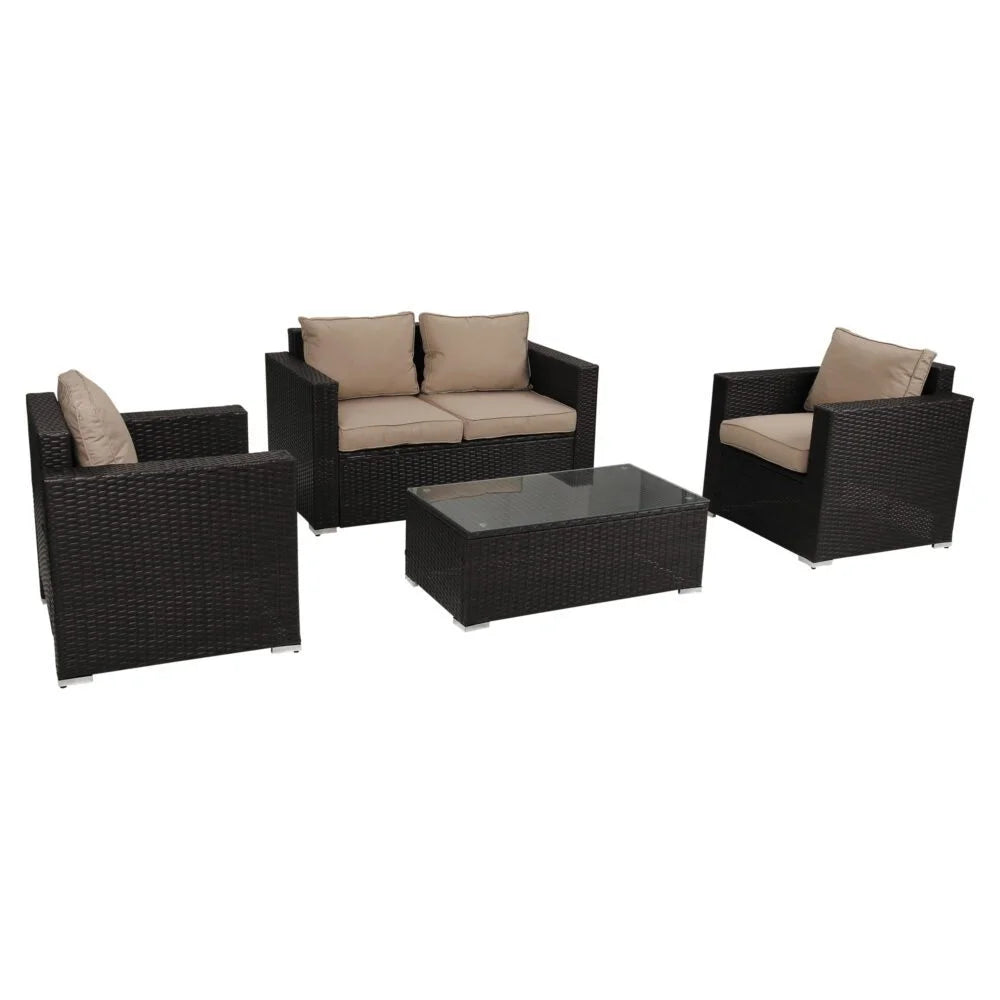 Harmony Haven Outdoor Sofa Set - Furniture > Outdoor >
