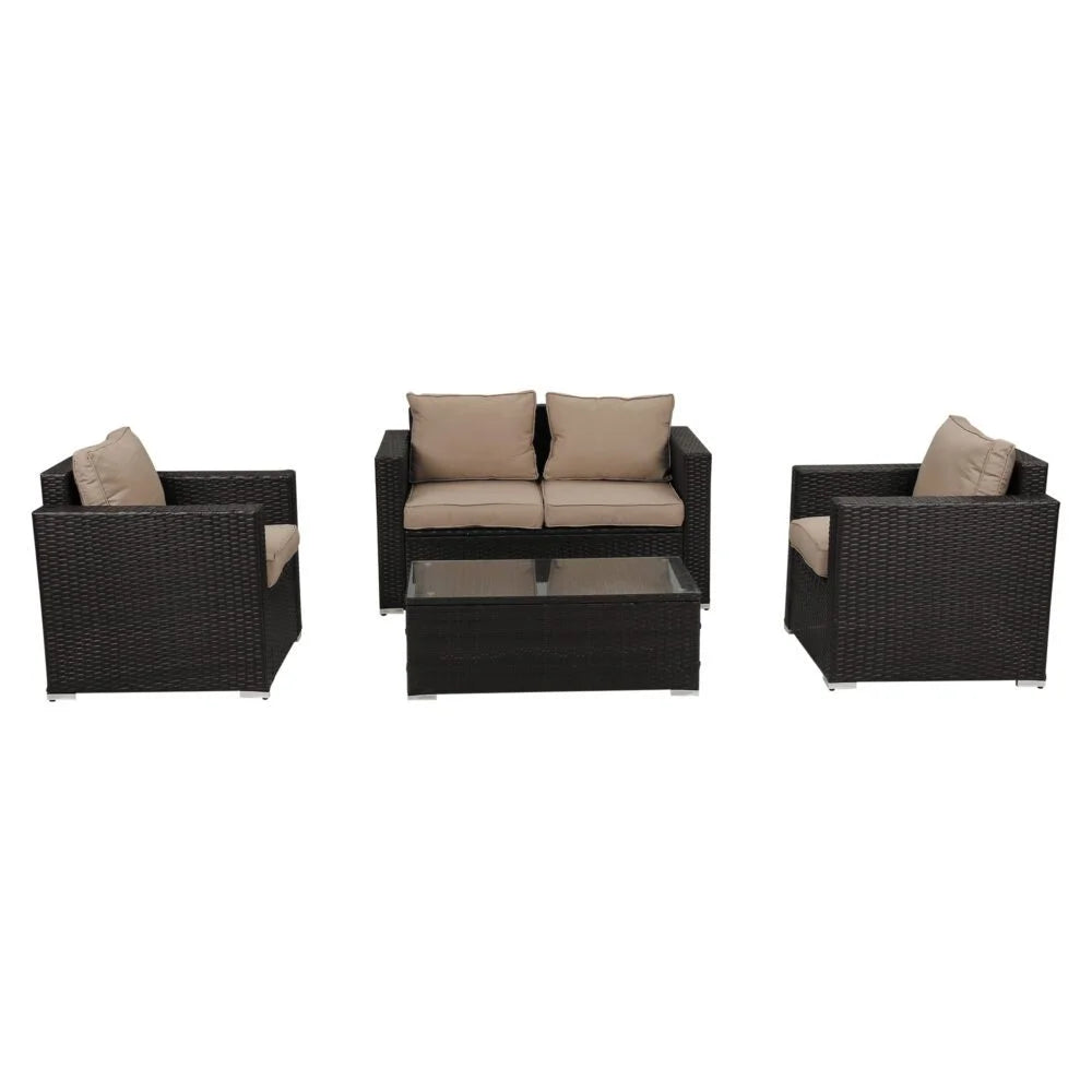 Harmony Haven Outdoor Sofa Set - Furniture > Outdoor >