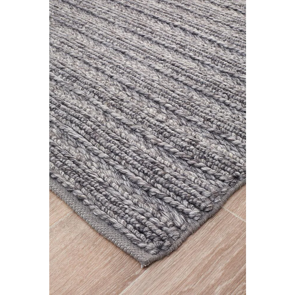 Harvest 801 Steel Rug by Rug Culture -225X155CM - RECTANGLE