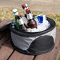 Havana Outdoors 2-in-1 BBQ Grill Cooler Combo Set Camping
