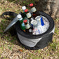 Havana Outdoors 2-in-1 BBQ Grill Cooler Combo Set Camping Picnic