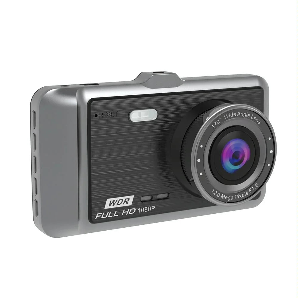 Hd 1080p Dual Camera Car Recorder with 4 Ips Screen and 170