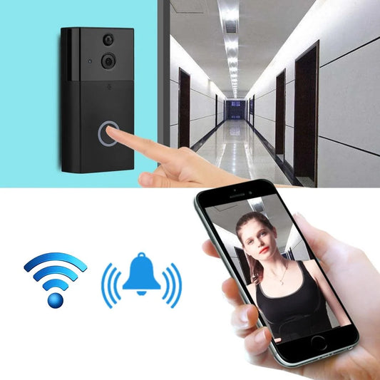 Hd 720P Security Camera Smart Wifi Video Doorbell Intercom