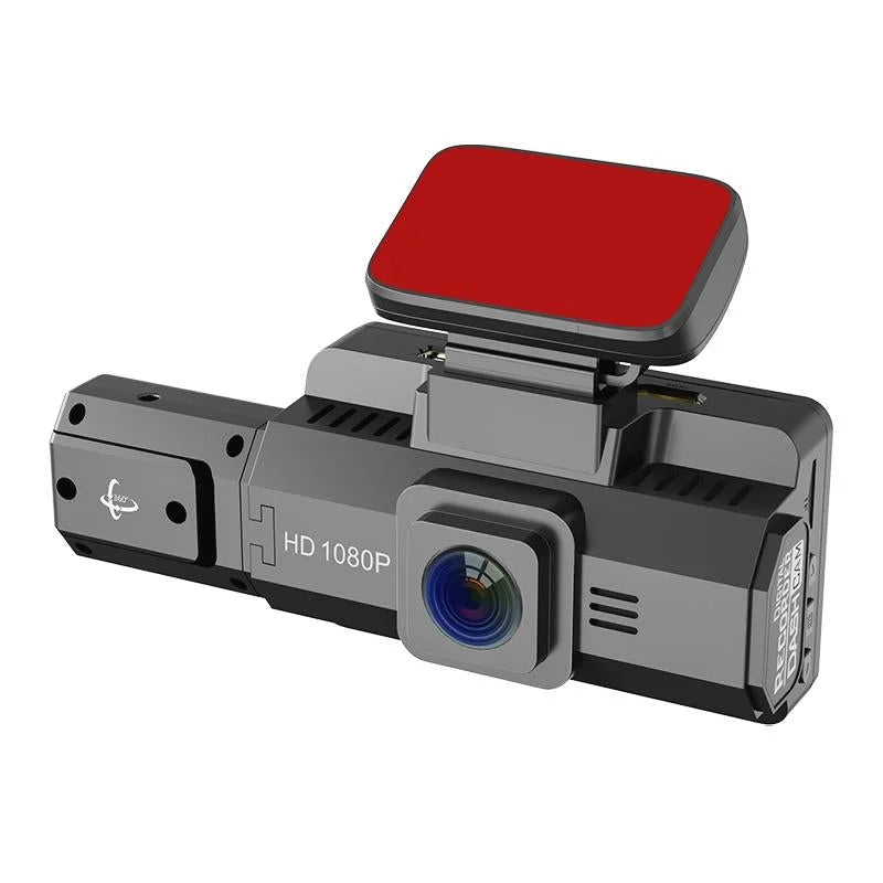 Hd Dual Camera Car Recorder with Infrared Night Vision - F9