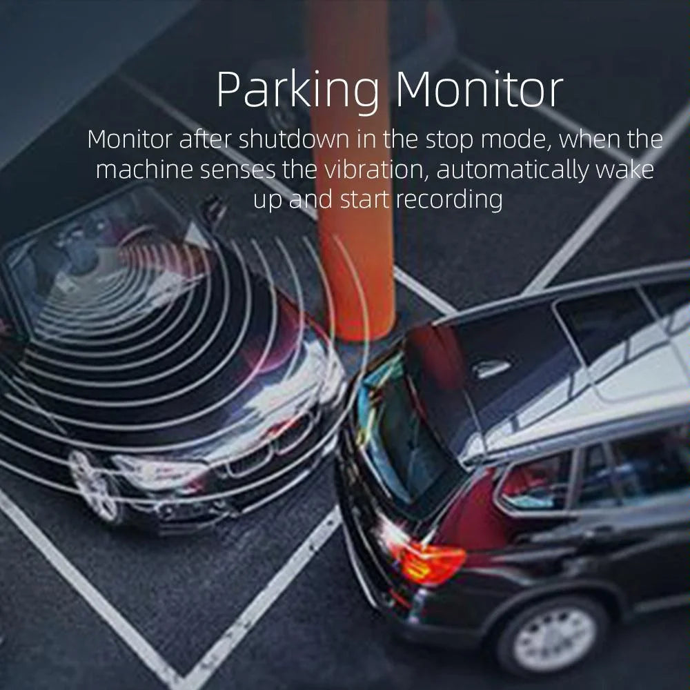 Hd Dual Record Lens Car Rear View Mirror with 5 Screen - A6