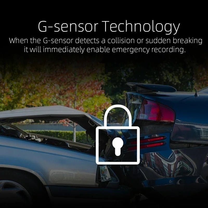 Hd Dual Record Lens Car Rear View Mirror with 5 Screen - A6