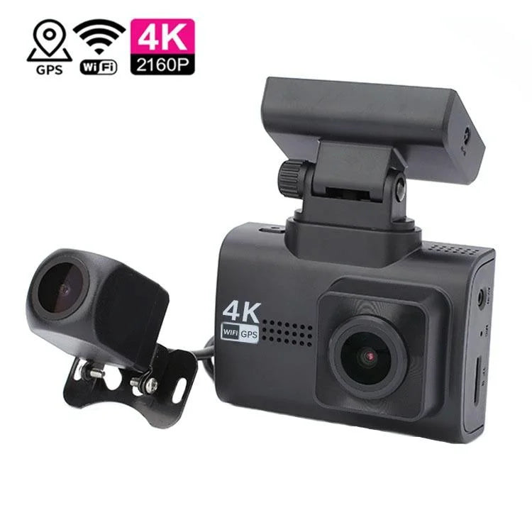 Hd Dual Recording Car Driving Recorder with Wifi & Gps