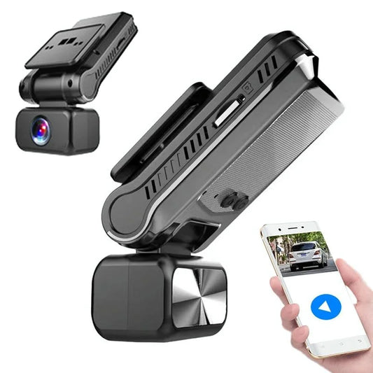 Hd Night Vision Car Dash Cam with 4k Wifi Recording - Auto