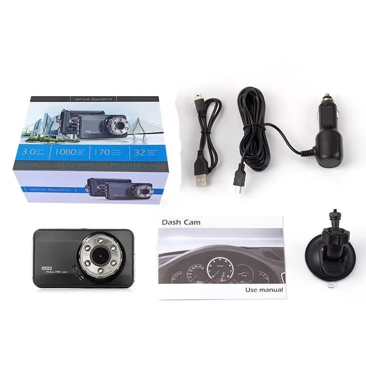 Hd Night Vision Car Dvr with Usb Hidden Recorder