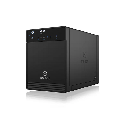 HDD/SSD Enclosure for 4x Drives with USB 3.1 Type-C ICY BOX