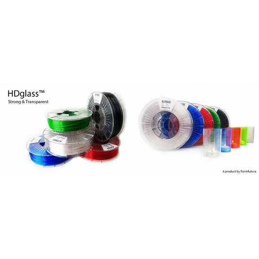 HDglass PETG Filament 1.75mm Blinded Light Blue 750g 3D