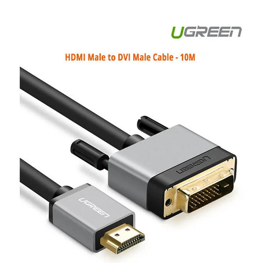 HDMI Male to DVI Male Cable - 10M (20891) - Computer