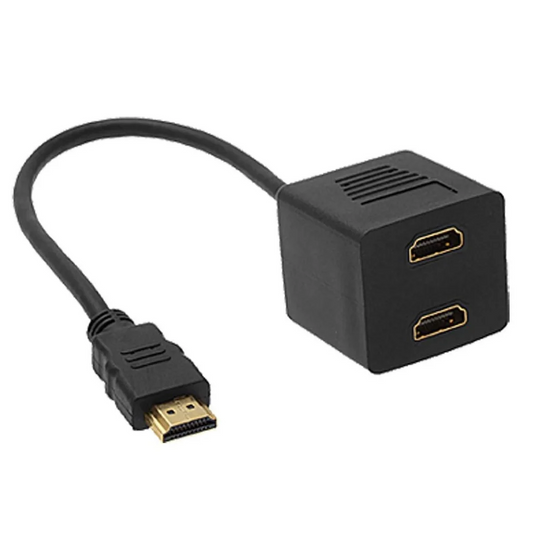 HDMI Splitter Cable ASTROTEK 15cm V1.4 Male to 2x Female