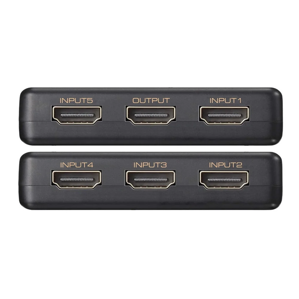HDMI Switch 5-Way Ultra HD 5 IN 1 OUT Splitter 4K@60Hz