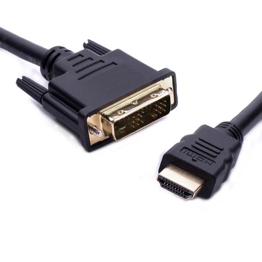 HDMI to DVI-D Cable High Speed 5m Male to Male - 8WARE