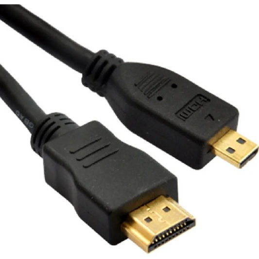 HDMI to Micro HDMI Cable 3m - 1.4v 19 Pins A Male to D Male