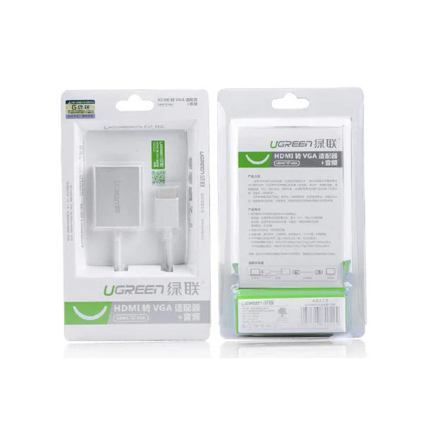 HDMI to VGA & 3.5MM Micro USB Converter HomeMyGardeno